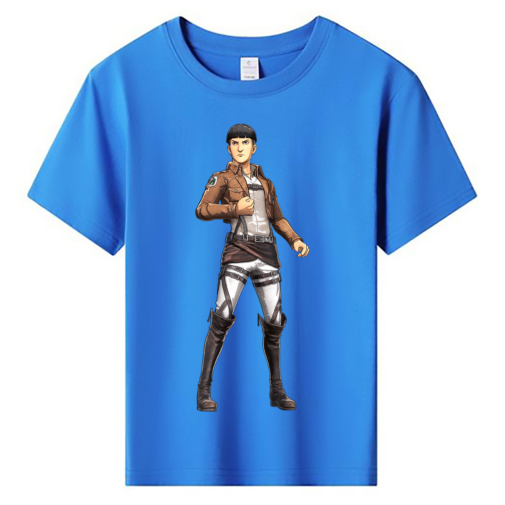 （画像用） 進撃の巨人 Attack on Titan 綿100％キッズTシャツ（フロントプリント）